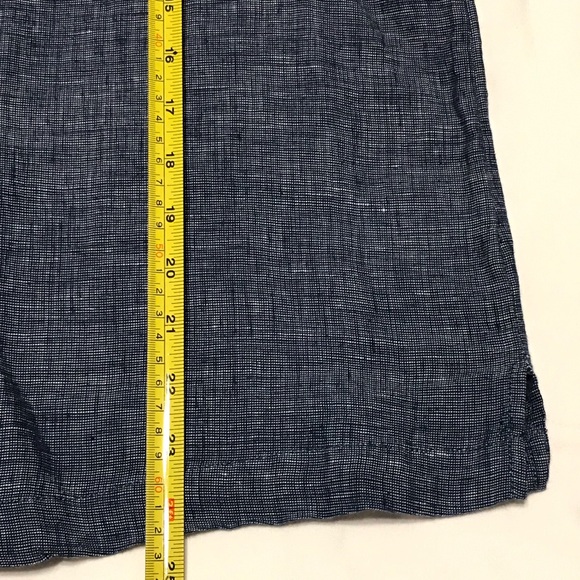 Sigrid Olsen 100% Linen Blouse - Picture 8 of 12